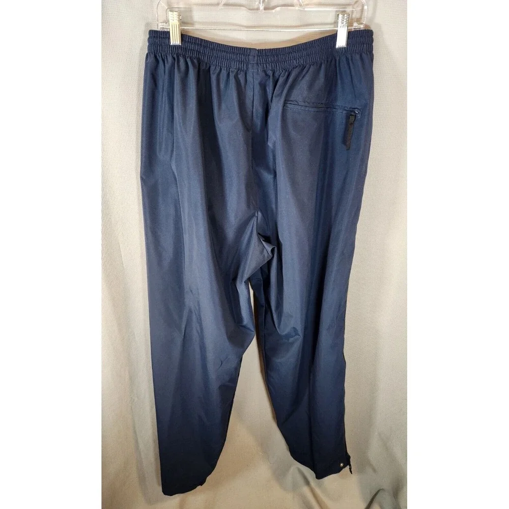 Vintage‎ Nike Golf Windbreaker Pants Mens XXL Black Waterproof Zip Leg